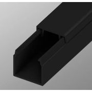 Кабель-канал ПВХ 15х10 мм «AGIS Profile» Черный