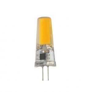 Лампа светодиод.LED G4 7Вт 12V GENERAL 2700K 15х46 COB силикон BL5