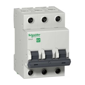 Авт. выкл. Schneider Electric Eazy 9 3Р С6А