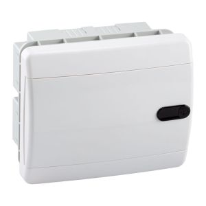 Щит пластиковый распределительный  встраиваемый 6 мод. IP40,белая дверца Tekfor