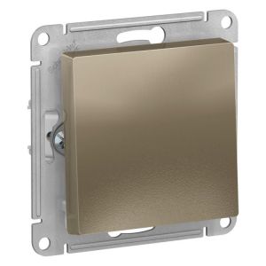 Механизм выключателя 1 кл шампань AtlasDesign (10) Schneider Electric