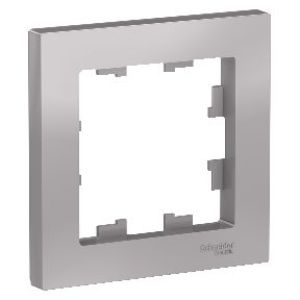Рамка 1-ая алюминий AtlasDesign (20) Schneider Electric
