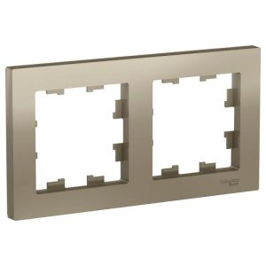 Рамка 2-ая шампань AtlasDesign (10) Schneider Electric