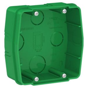 BLANCA скрытой установки коробка монтажная д/силовых розеток, зеленый