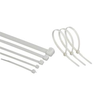 Хомут 2,5 х200мм нейлон (100шт) бел. Fortiflex (49394)