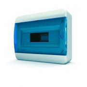 Щит пластиковый распределительный  навесной 12 мод. IP40 Tekfor синий BNS40-12-1