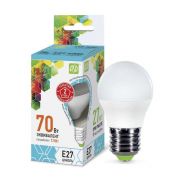 Лампа светодиодная LED-ШАР-standard 7.5Вт 230В Е27 4000К 675Лм ASD