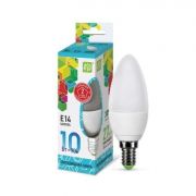 Лампа светодиодная LED-СВЕЧА-standard 10Вт 230В Е14 4000К 900Лм ASD