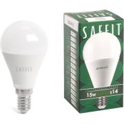 Светодиодная лампа SAFFIT SBG4515 Шарик E14 15W 6400K