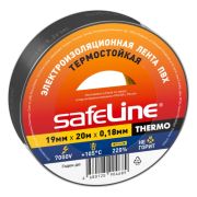 Изолента  ПВХ - Safeline 19 мм 20 м*0,18 термостойкая +105