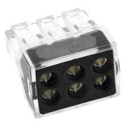 EKF клемма СМК 773-106 с пастой 6х(1-2,5мм2) (уп.50 шт) plc-smk-106