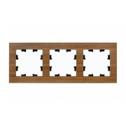 Рамка 3-ая дерево бамбук Nature AtlasDesign Schneider Electric ATN353203