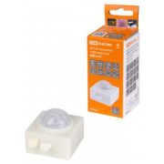 TDM датчик движения ИК скрытый ДДСк-02 40W, 6м, 120(сбоку)+360(сверху)гр 35х35х26мм IP44