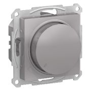 Механизм диммера поворотно-нажимной 400Вт,мех., алюминий AtlasDesign (1) Schneider Electric