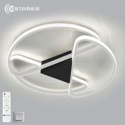 Estares св-к-люстра св/д управл. CALLISTRA 80W(8000Lm) 2K-4K-6K 500x75 пульт ДУ бел/бел. IP20