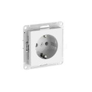 Механизм розетки с з/к белый быстрозажим. клем. AtlasDesign Schneider Electric