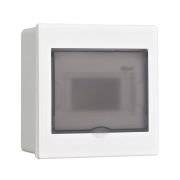 Dekraft Корпус встраиваемый прозр. дв. 1 ряд 6 мод. IP41 ЩРВ-М