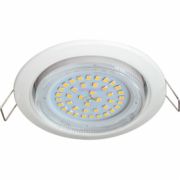 Ecola GX53 H4 Downlight without reflector_white (светильник) 38x106 (к+)  [FW53H4ECB.]